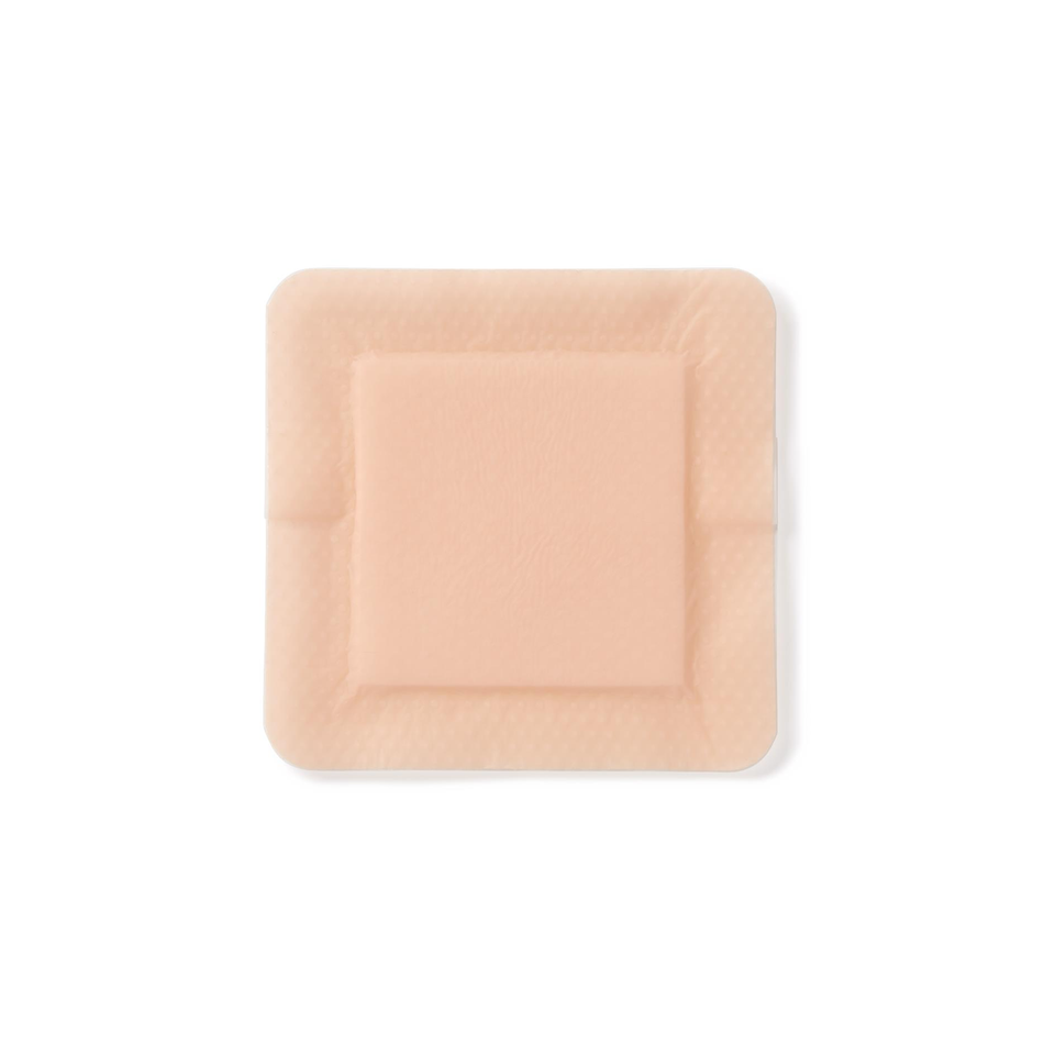 Optifoam Gentle EX Bordered Foam Dressing, 4" x 4" (10.1 x 10.1 cm)