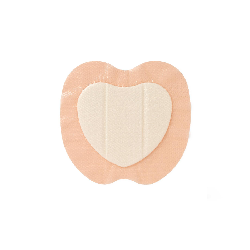 Optifoam Gentle EX Bordered Foam Dressing, 7" x 7" (17.8 x 17.8 cm)