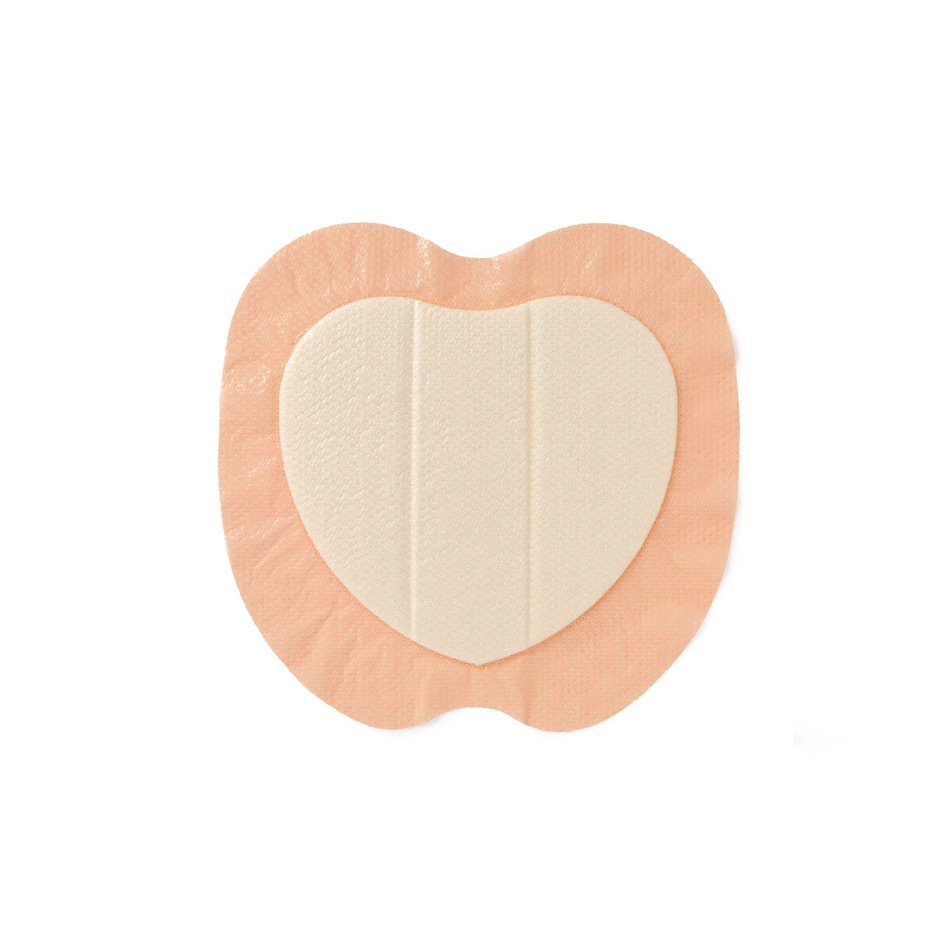 Optifoam Gentle EX Bordered Foam Dressing, 9" x 9" (22.8 x 22.8 cm)