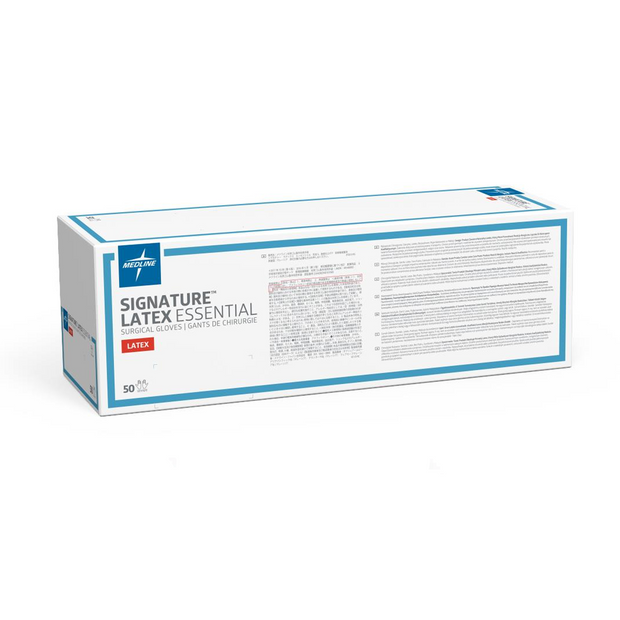 Latex Essential Sterile Surgical Gloves, Size 9.0