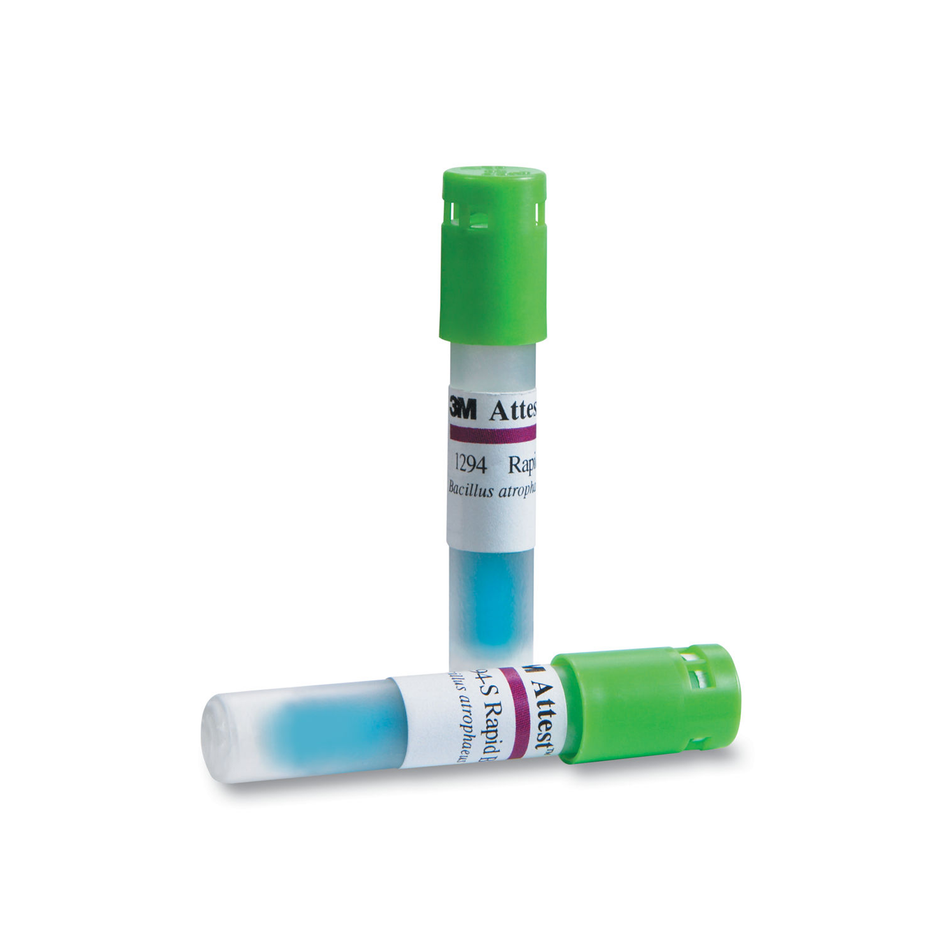 3M Attest Rapid Readout Biological Ethylene Oxide (EtO) Indicator (Green cap) - 4 Hour Results