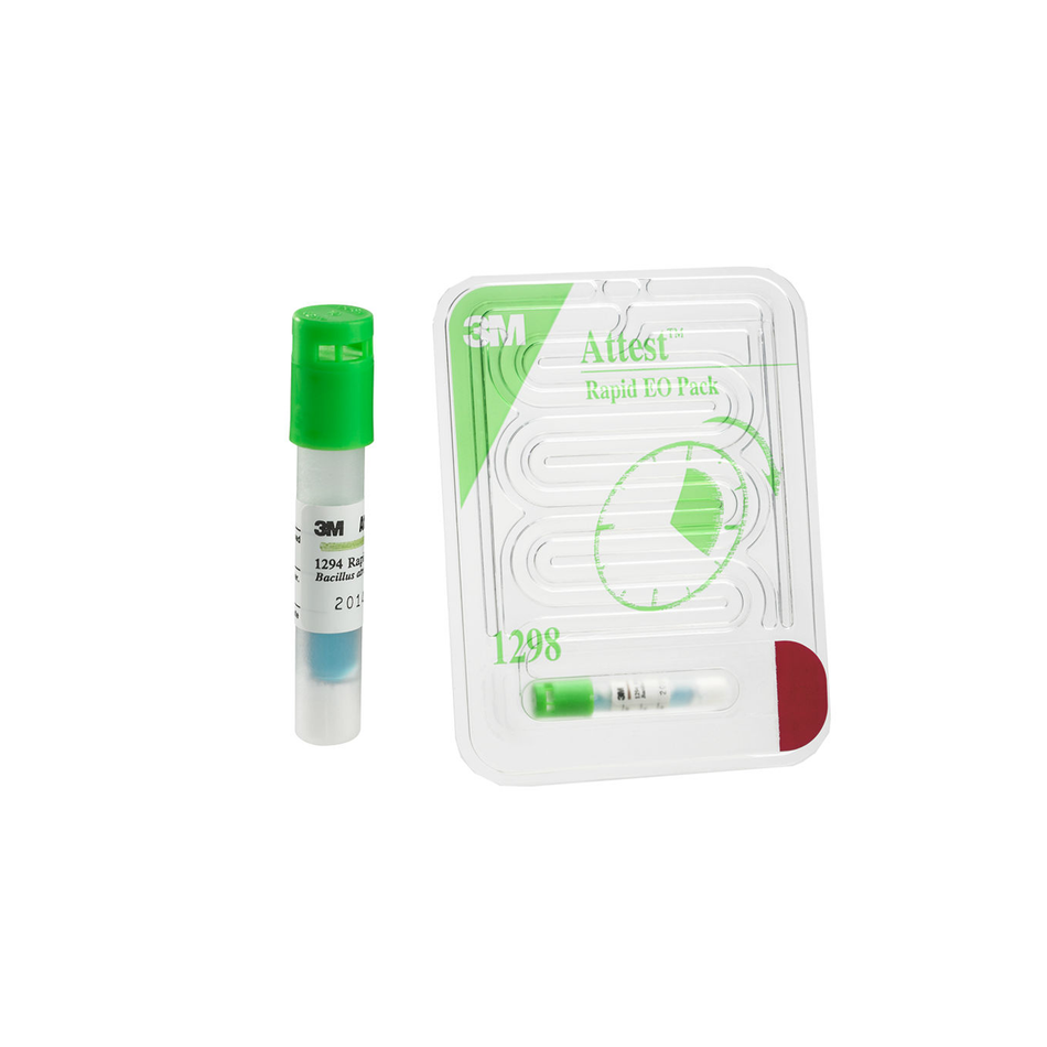 3M Attest Rapid Readout Biological Ethylene Oxide (EtO) Test Pack - 4 Hour Results