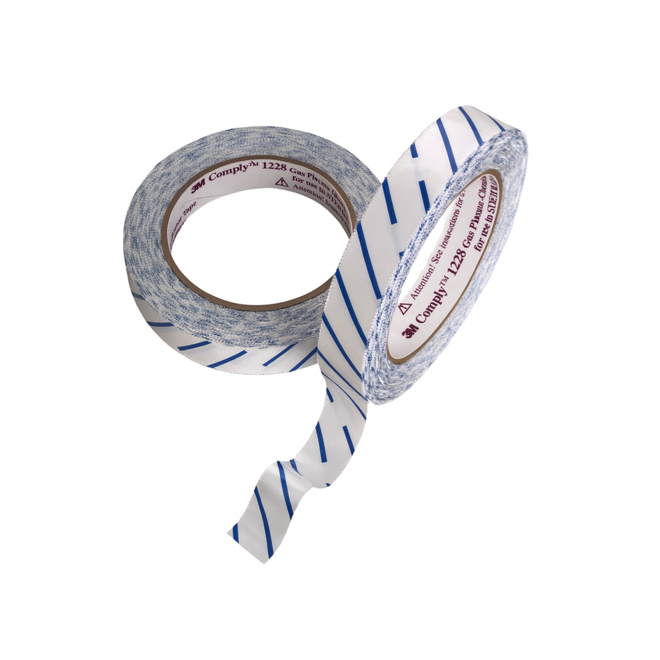 3M Comply Hydrogen Peroxide Indicator Tape Type 1, 0.75" x 60 yd. (1.9cm x 55m)
