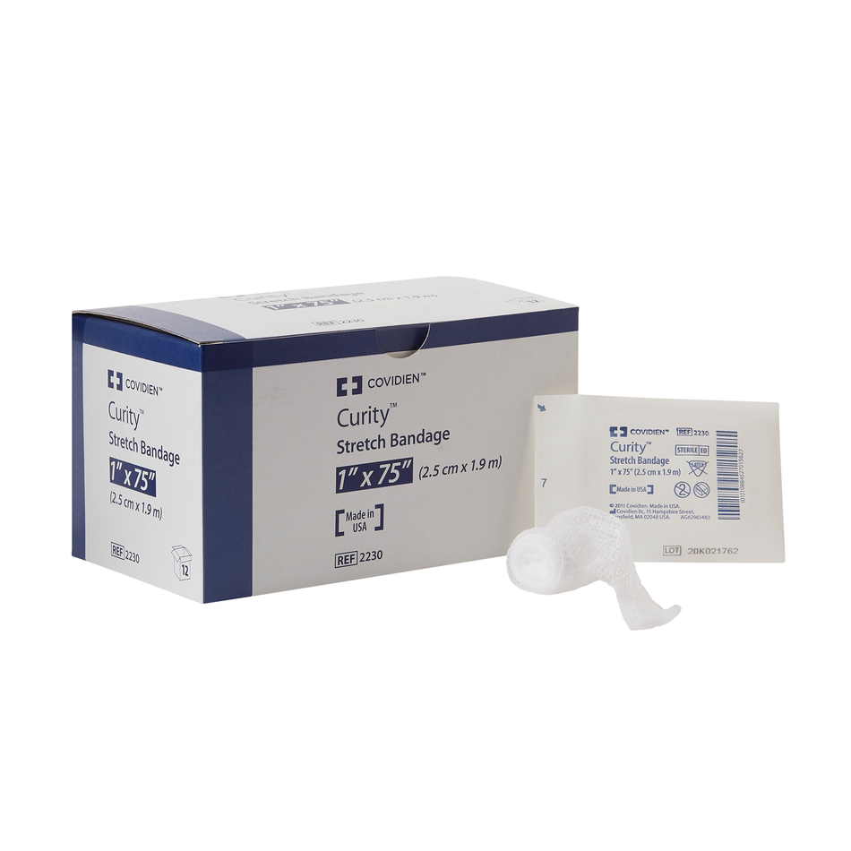 Curity Sterile Stretch Conforming Bandages, 1" x 75"