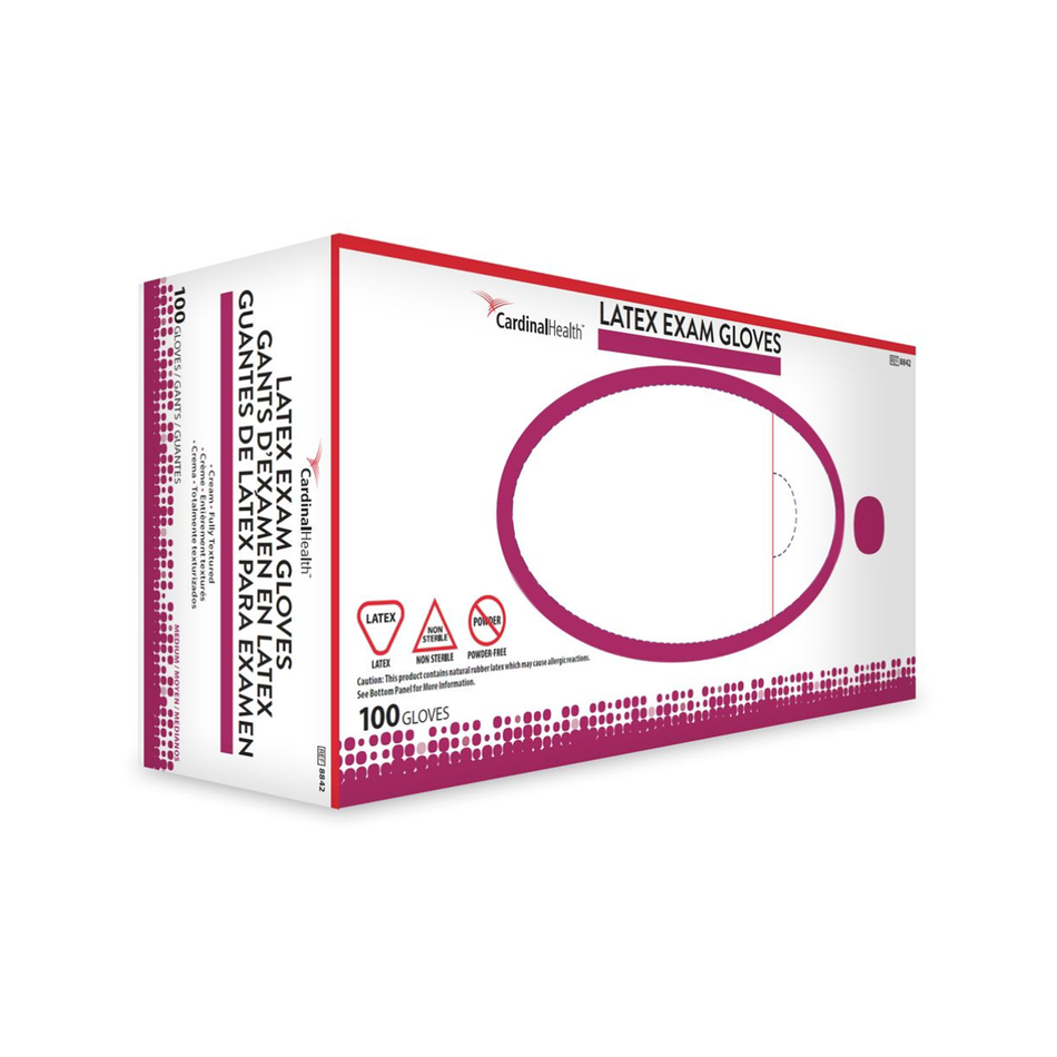 Positive Touch Latex Exam Glove Powder Free, Size Large Non-Sterile