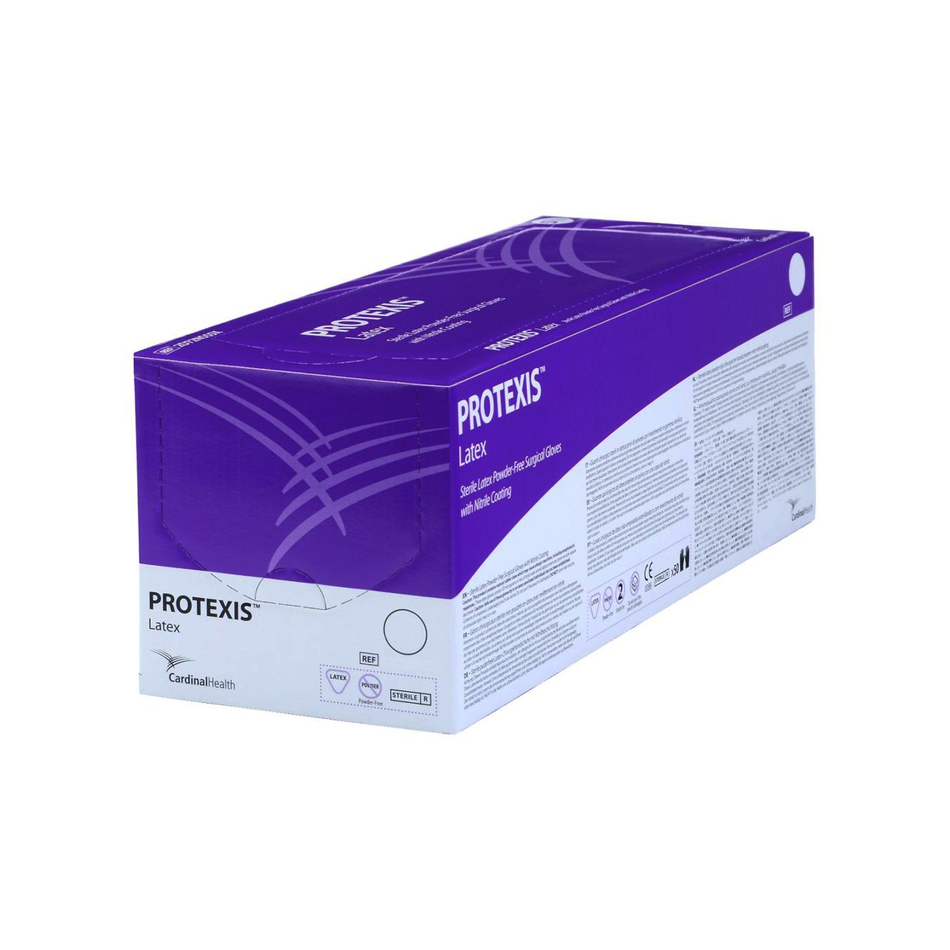 Protexis Latex Surgical Gloves, Size 6.5 Brown Tint 11.1" (28 cm) Length