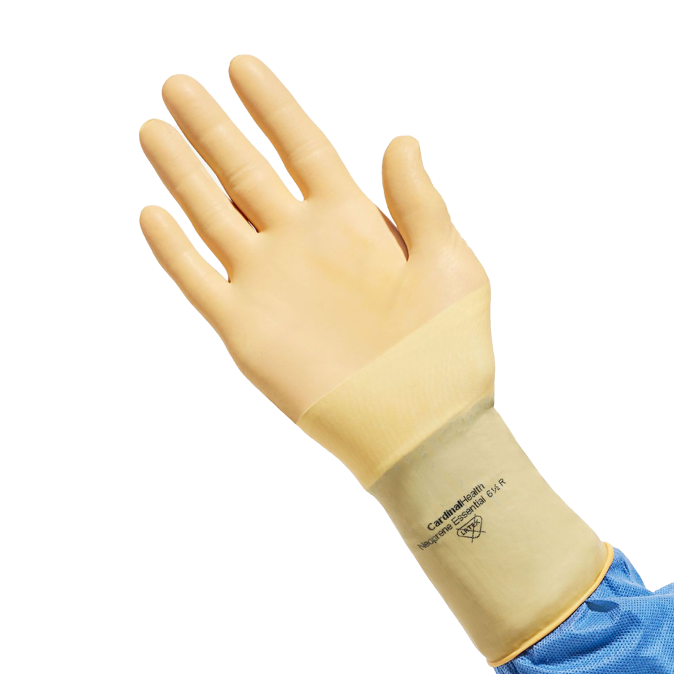 Protexis Synthetic Neoprene Essential Surgical Gloves, Size 8.0 Light Brown 11.7" (29.7 cm) Length