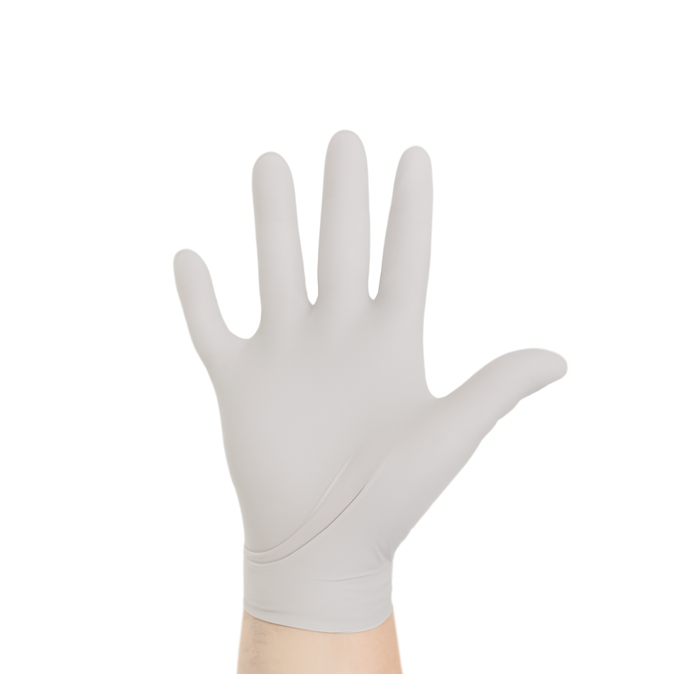 Halyard Sterling SG Nitrile Exam Gloves, Powder-Free 9.5" Cuff, Size S