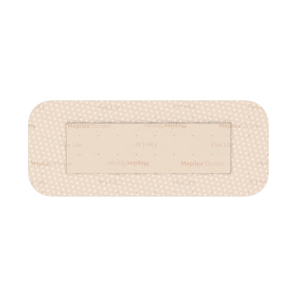 Mepilex Border Flex Lite Foam Dressing, 2" x 5" (5 x 12.5 cm)