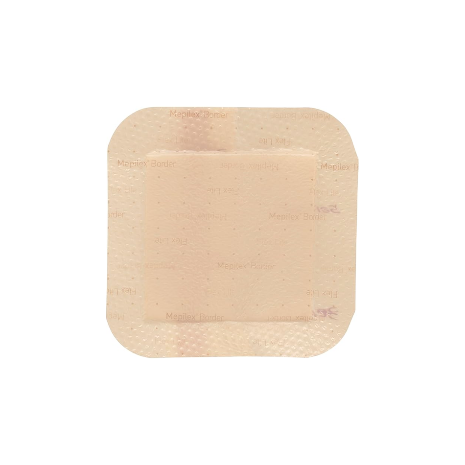 Mepilex Border Flex Lite Foam Dressing, 4" x 4" (10 x 10 cm)