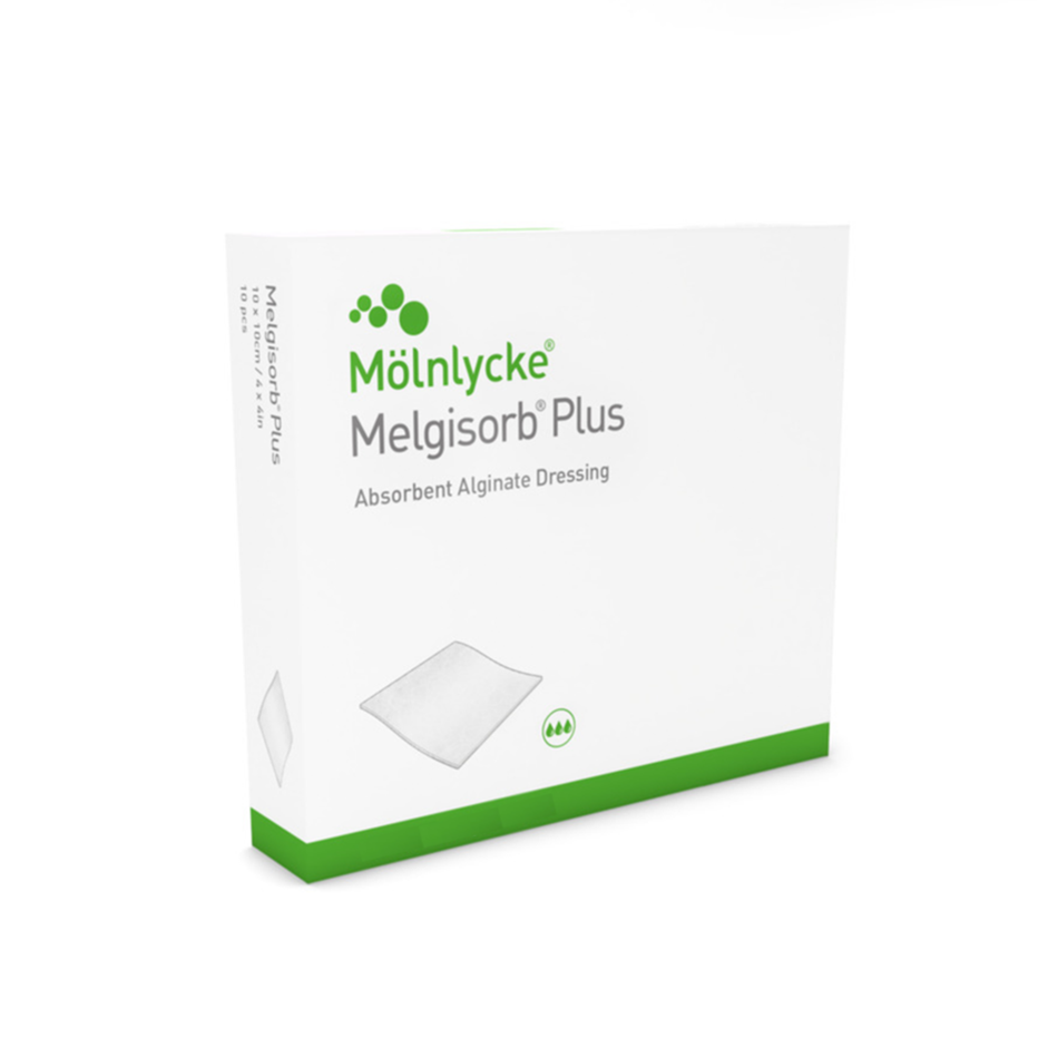 Melgisorb Plus Absorbent Alginate Dressing,  1.2" x 17.7" (3 x 45 cm)