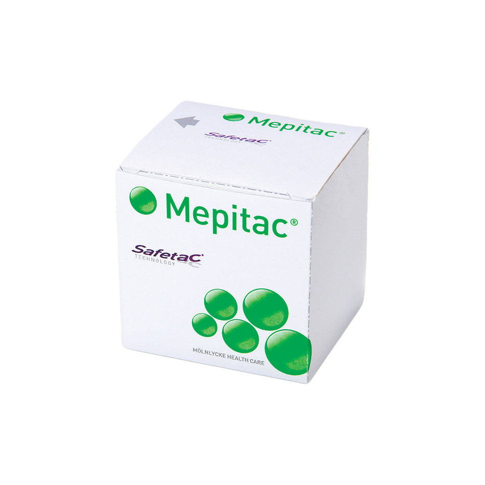 Meptiac Fixation Tape w/ Safetac Technology, 1-1/2" x 1.6 yd. (4 cm x 1.5 m)