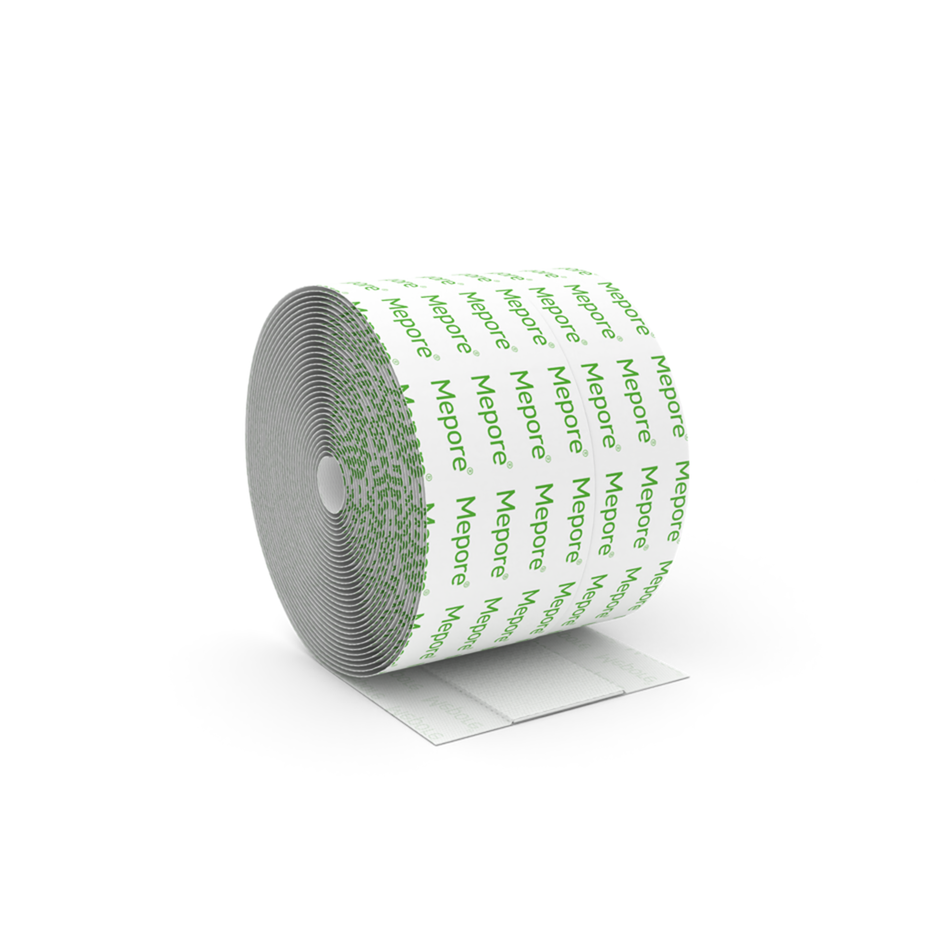 Mepore Non-Sterile Plaster Rolls, 2.75" x 5.5 yd (7 cm x 5 m)