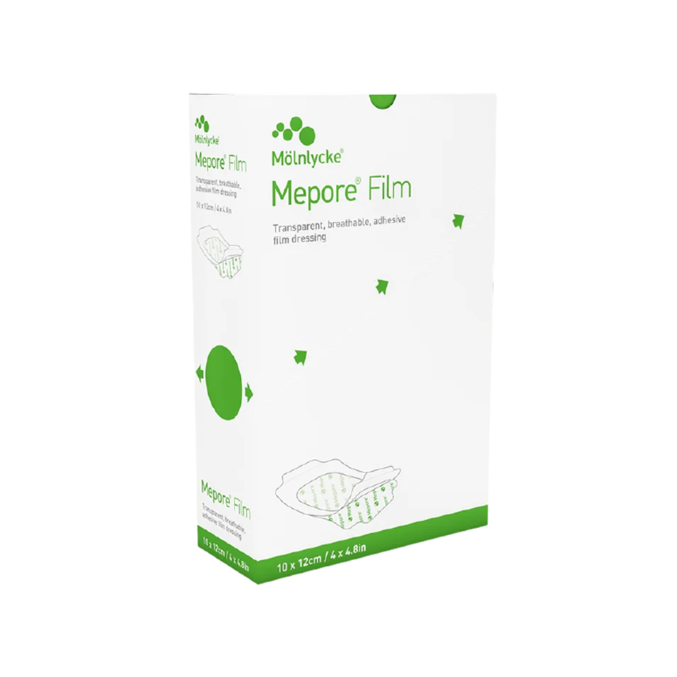 Mepore Film Fixation Transparent Dressing, 5.5" x 8.5" (15 x 21.5 cm)