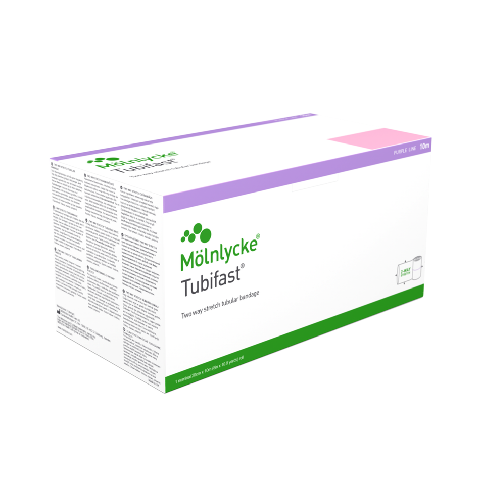 Tubifast 2-Way Stretch Bandage Purple, for Adult Trunks 20 cm x 10m