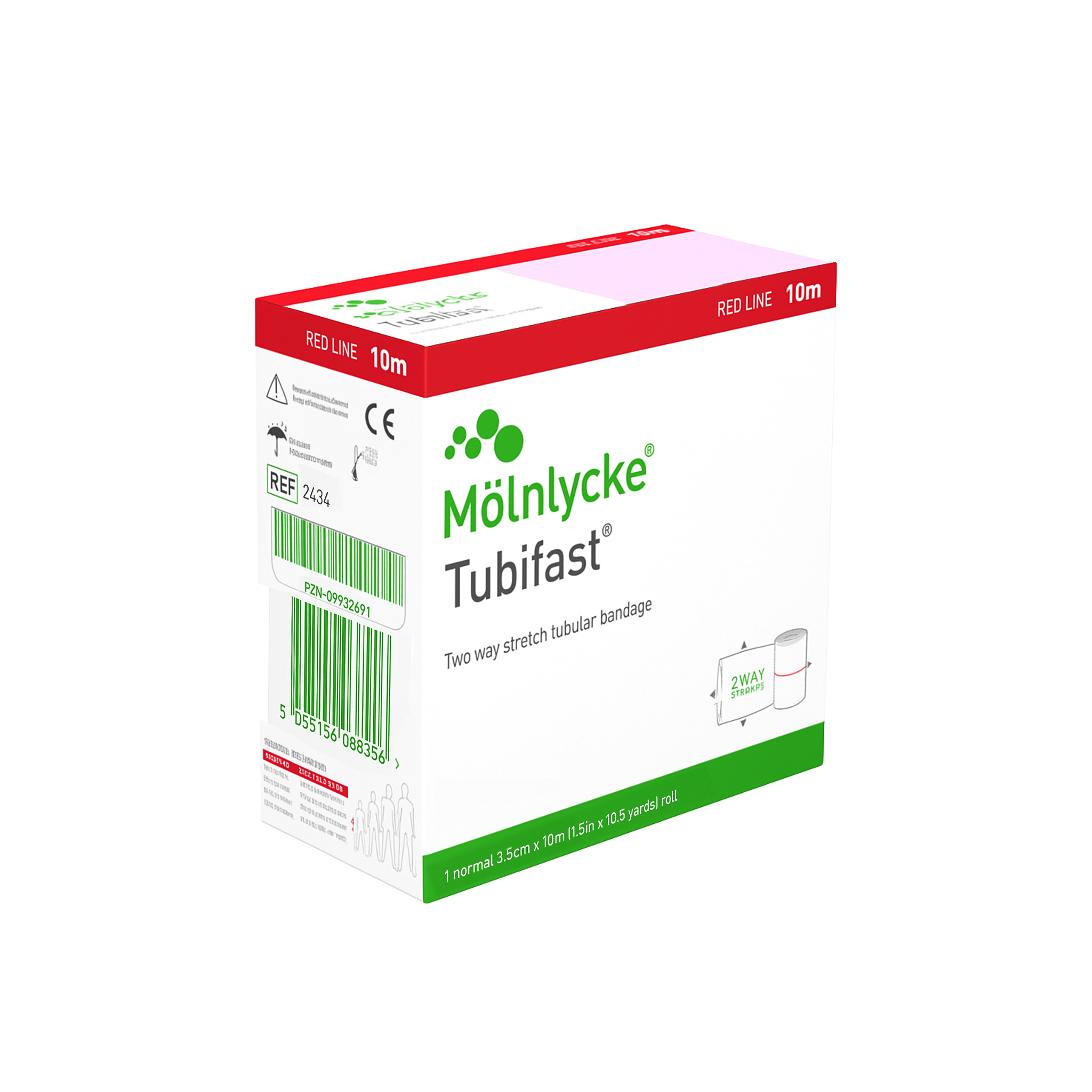 Mölnlycke Tubifast packaging on a white background