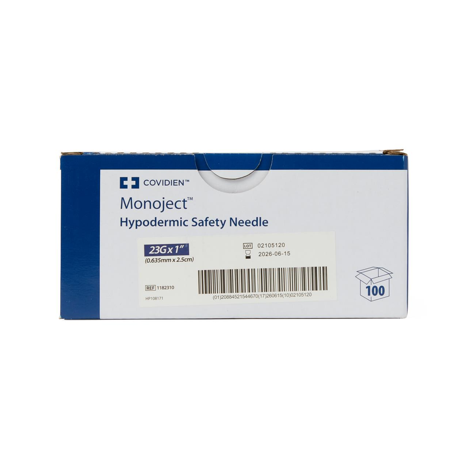 Monoject Hypodermic Safety Needle, 23G x 1"