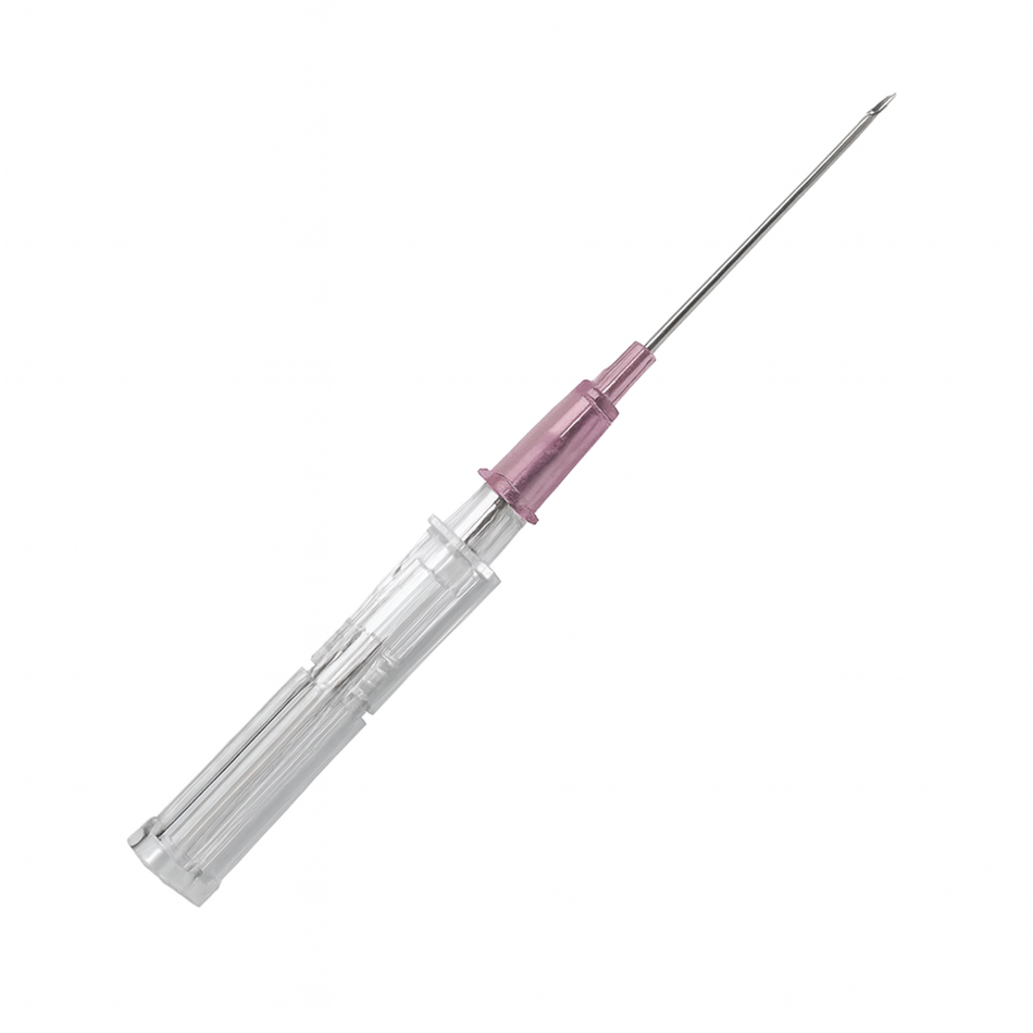 Surflash Polyurethane IV Catheter, 20G x 1-1/4" Pink Hub