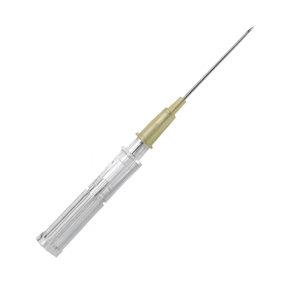 Surflash Polyurethane IV Catheter, 24G x 3/4" Yellow Hub