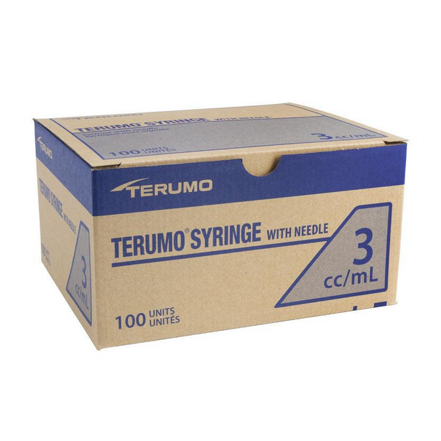 Terumo SurGuard3 Hypodermic Syringes with Safety Needle Box/100